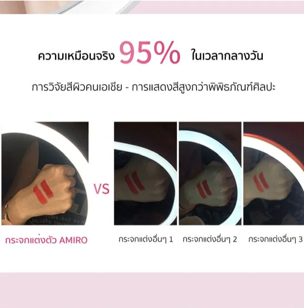 กระจกแต่งหน้า Led Mirror 3