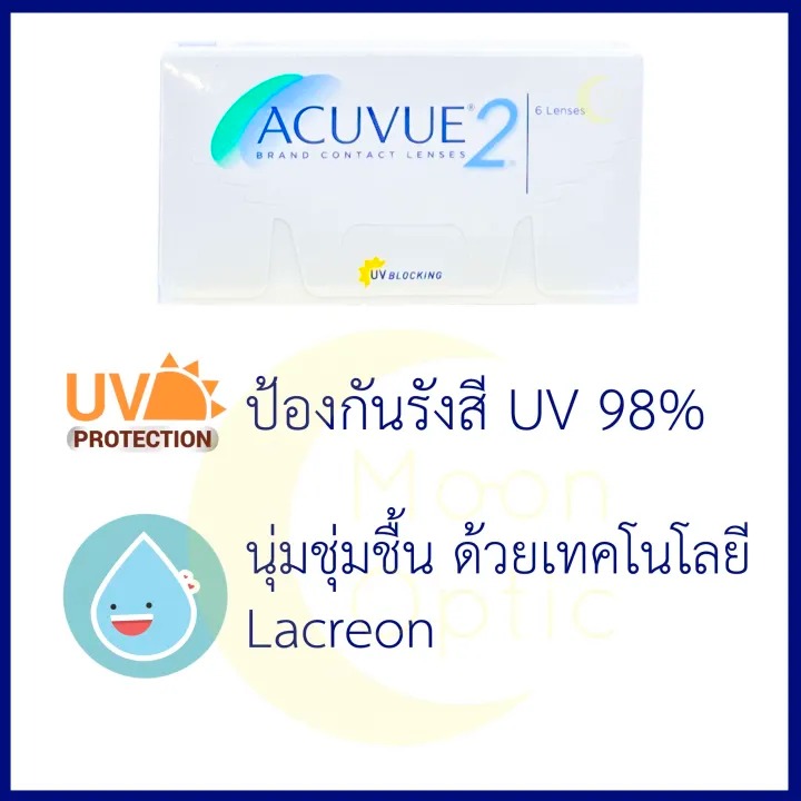  คอนแทคเลนส์สายตายาว Acuvue 2  2