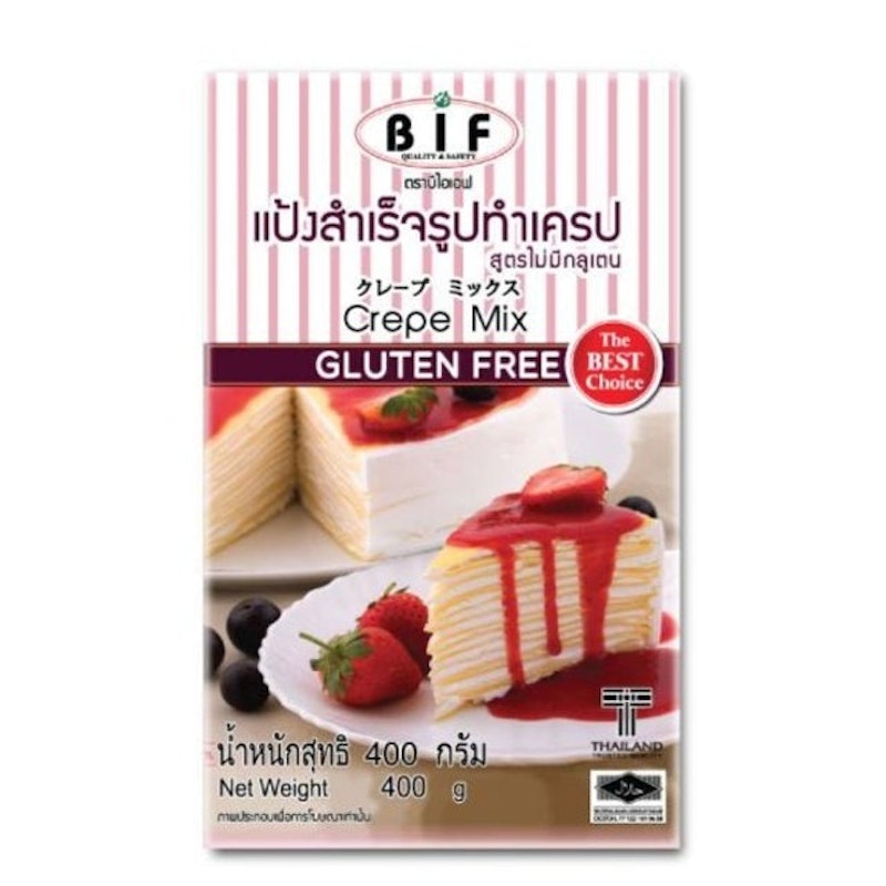 แป้งสำเร็จรูปทำเครป สูตรไม่มีกลูเต้น 1
