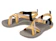 Dortmuend รองเท้าสุขภาพ รุ่น The Orthotic Sandals CC203 1