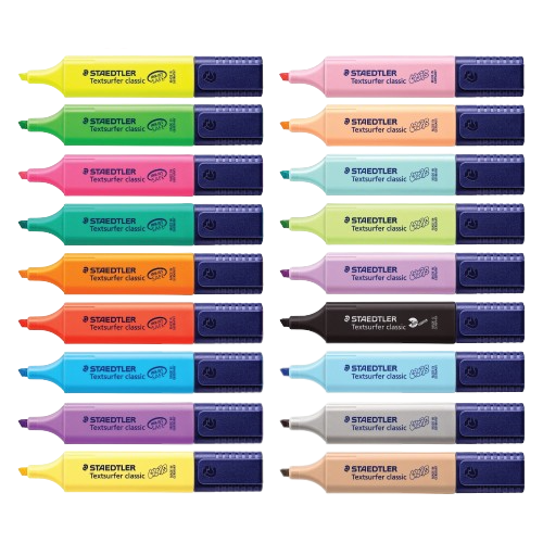 ปากกาเน้นข้อความ รุ่น Classic 364 เซต 6 ด้าม 1