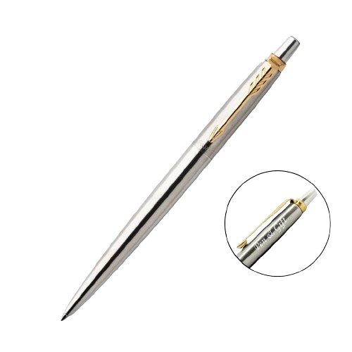 Jotter Ballpoint Pen Stainless Steel 1