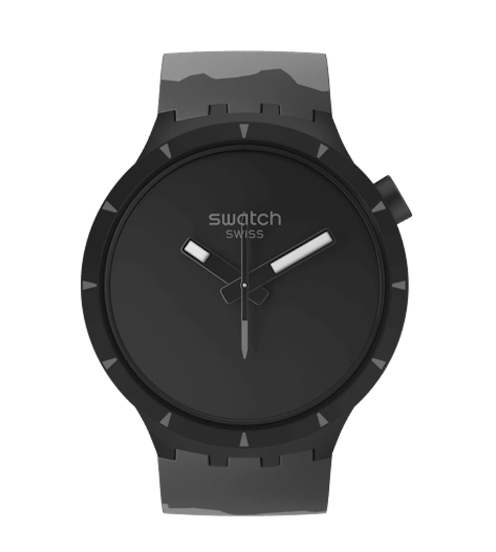 Swatch COLOURS OF NATURE รุ่น BIG BOLD BIOCERAMIC BASALT 1