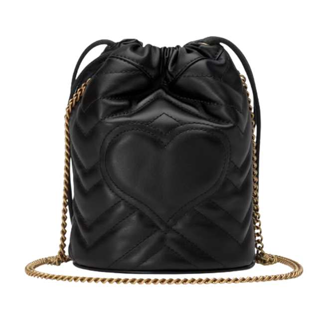 กระเป๋าแบรนด์เนม ราคาไม่เกิน 40,000 บาท รุ่น GG Marmont Mini Bucket Bag 4