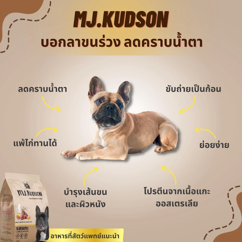 อาหารสุนัขพรีเมียมสูตรแกะ 2