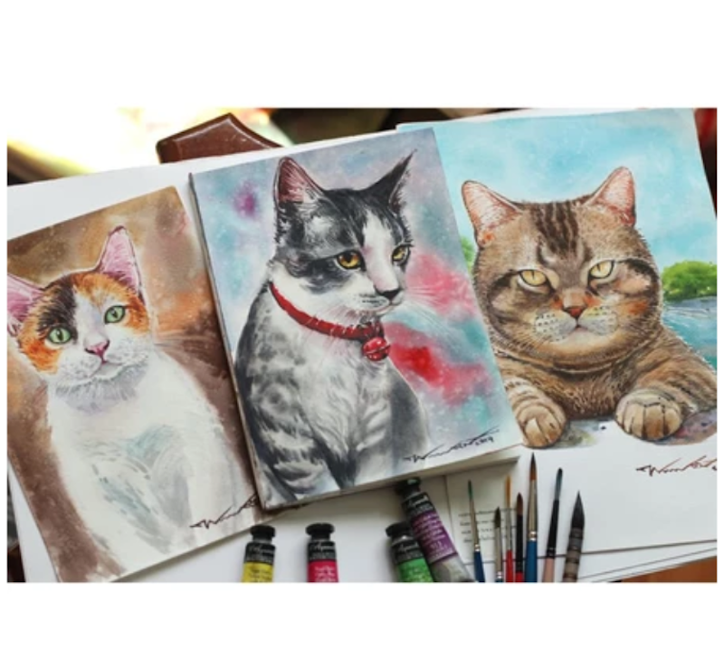 Watercolour Travel box 3