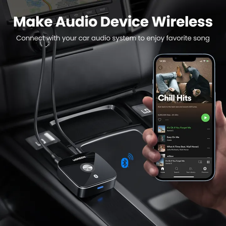 ตัวรับสัญญาณ Bluetooth 5.1 Aptx Bluetooth Receiver 3