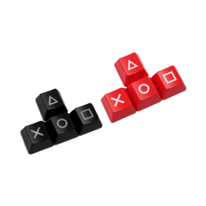 ปุ่มคีย์แคป แต่งคีย์บอร์ด ABS Keycaps Light Transmission 1