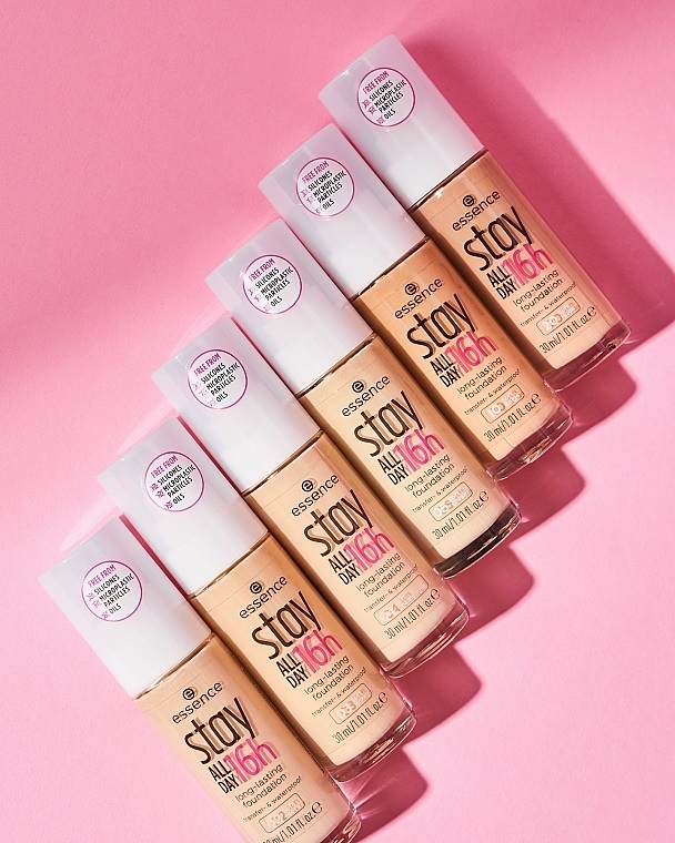 stay ALL DAY 16h long-lasting foundation 3