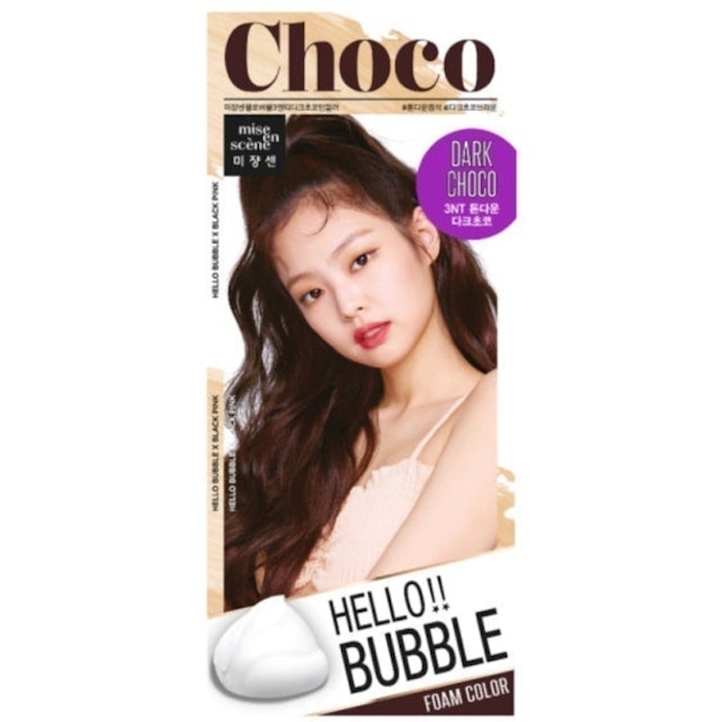 ยาย้อมผม mise en scene Hello Bubble Foam Color 3NT Dark Choco 1