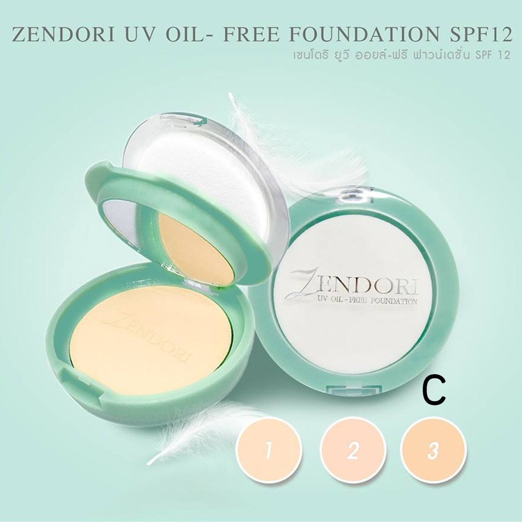 Zendori UV Oil Free Foundation SPF12 3