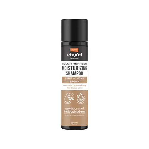 Pixxel Color Refresh Moisturizing Shampoo สี Light Almond Brown 1