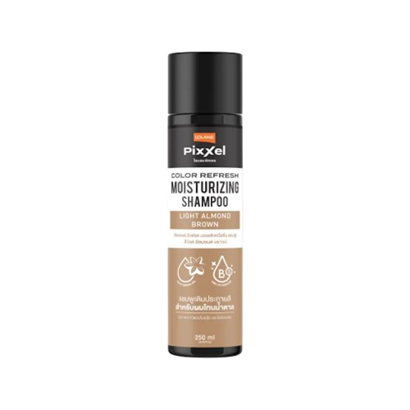 Pixxel Color Refresh Moisturizing Shampoo สี Light Almond Brown 1