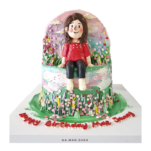 เค้กวันเกิด Na.wan.sukh 1