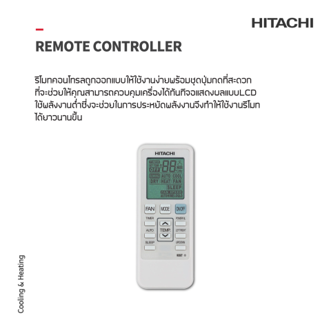 แอร์สี่ทิศทาง รุ่น Cassette Type Fixed Speed Primairy Series 34802 BTU 3