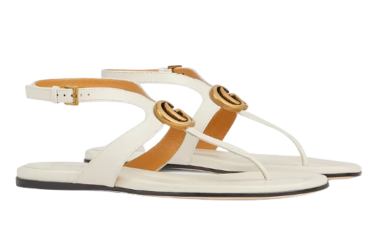 รองเท้าผู้หญิง GUCCI รุ่น Women's Double G Thong Sandal 2