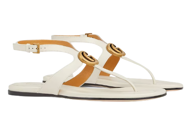รองเท้าผู้หญิง GUCCI รุ่น Women's Double G Thong Sandal 2