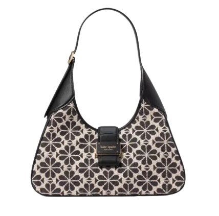 Spade Flower Jacquard Nouveau Shoulder Bag 1