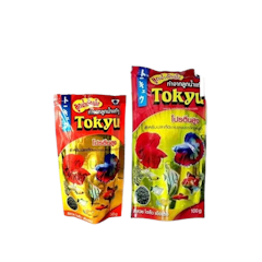 Tokyu ลูกน้ำอัดเม็ด อาหารปลากัด
