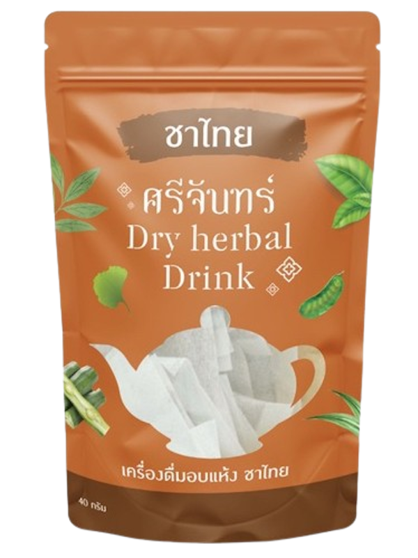 ศรีจันทร์ Dry Herbal Drink ชาไทย 1