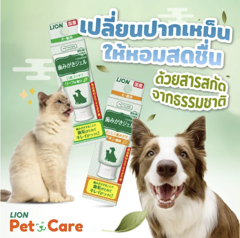 ยาสีฟันสุนัข แมว ชนิดเจล รสน่องไก่ 2