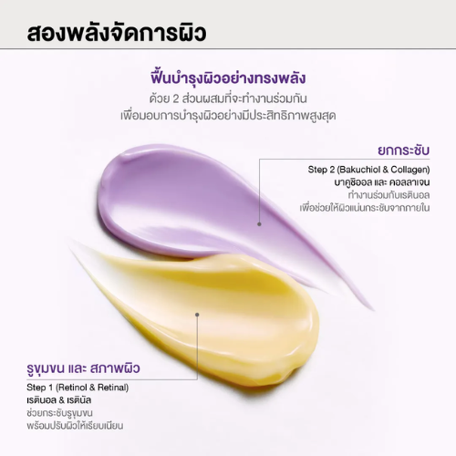 Retinol Bakuchiol Dual Cream ครีมบำรุงผิว 2