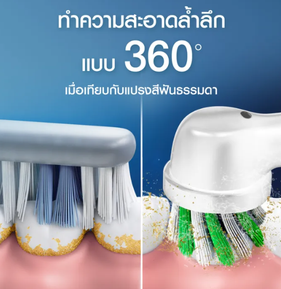 แปรงสีฟันไฟฟ้า Electric Toothbrush Vitality Pro 2
