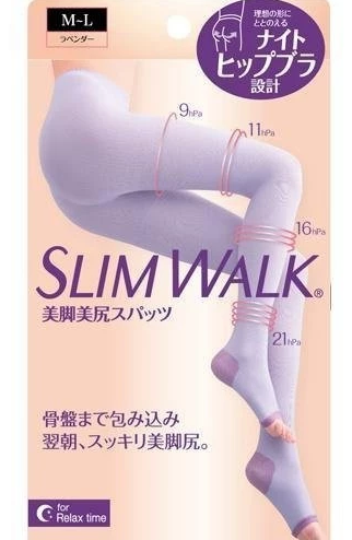 Compression Hip-Up Spats for Night Lavender 1
