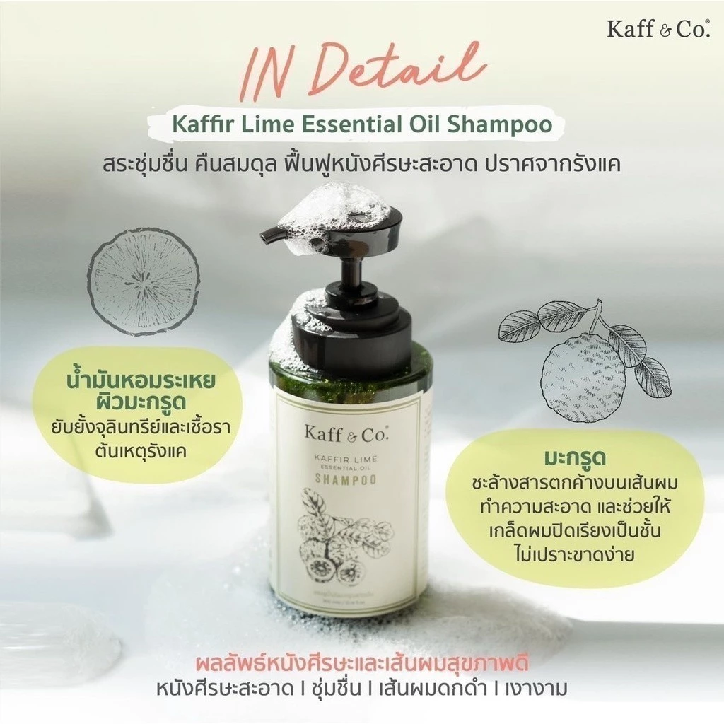 แชมพู Kaffir Lime Essential Oil Shampoo 2
