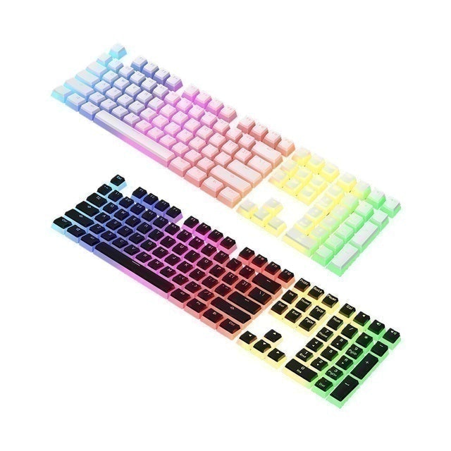 ปุ่มคีย์แคป แต่งคีย์บอร์ด Pudding Keycaps  1