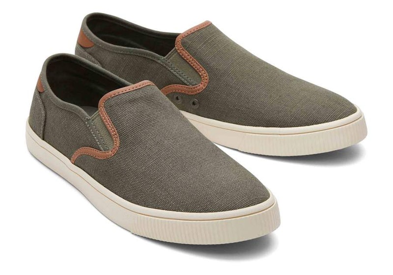 Toms Baja Synthetic Trim Slip On 2
