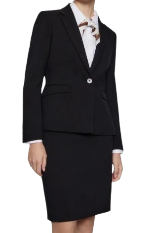 Slim Fit Suit Black 2