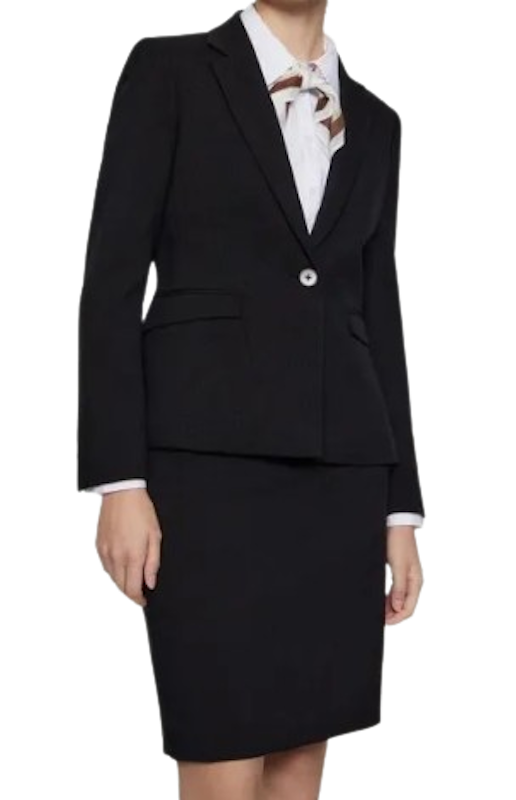 Slim Fit Suit Black 2