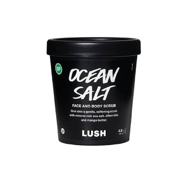 สครับผิวหน้าและผิวกาย Ocean Salt (Self-Preserving) 1