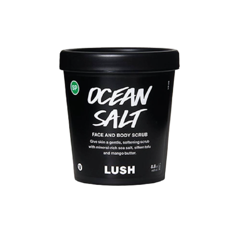 สครับผิวหน้าและผิวกาย Ocean Salt (Self-Preserving) 1