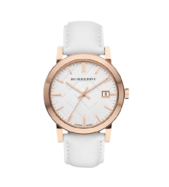 นาฬิกาข้อมือ รุ่น Large Check White Dial 1