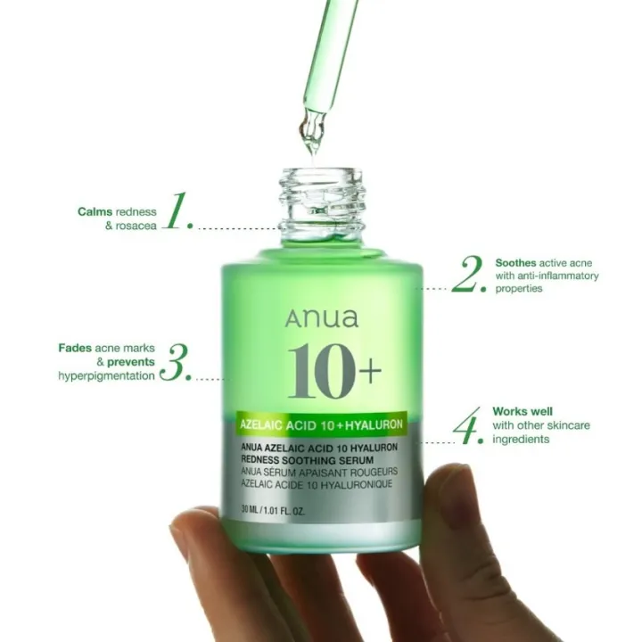 Azelaic Acid 10 Hyaluron Redness Soothing Serum 3