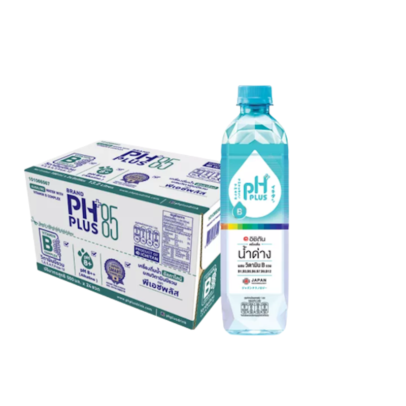 น้ำด่าง pH Plus Vitamin B Alkaline Water 2