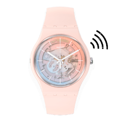 Swatch THE JULY รุ่น FLEETINGLY PINK PAY!