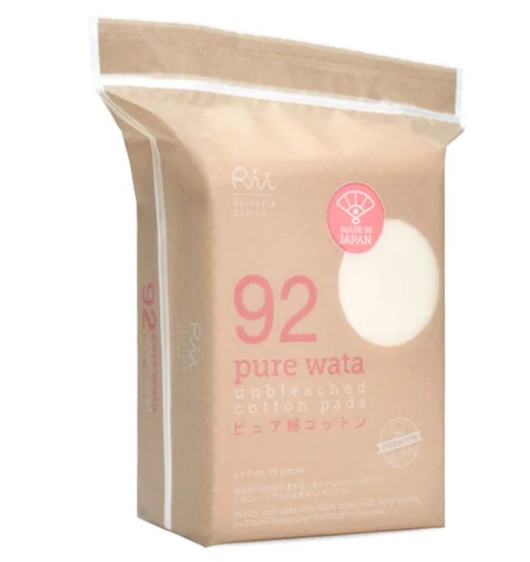 Pure Wata Unbleached Cotton Pads 1