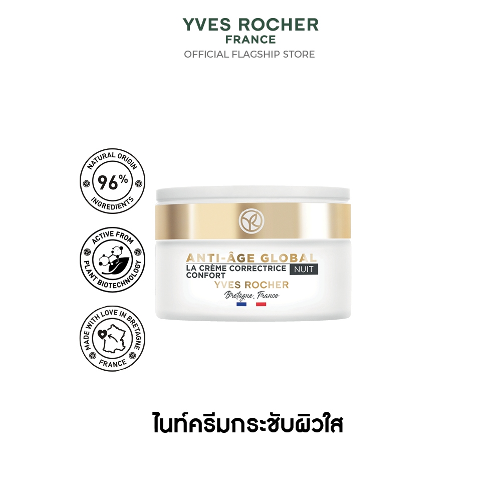 Anti-Aging Global Comfort Cream Night ครีมกลางคืน ลดริ้วรอยแรก 2