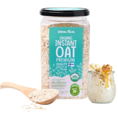 ข้าวโอ๊ตอบละเอียด Organic Instant Oat