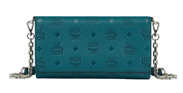 กระเป๋าสตางค์ผู้หญิง รุ่น Aren Crossbody Wallet in Monogram Leather 2