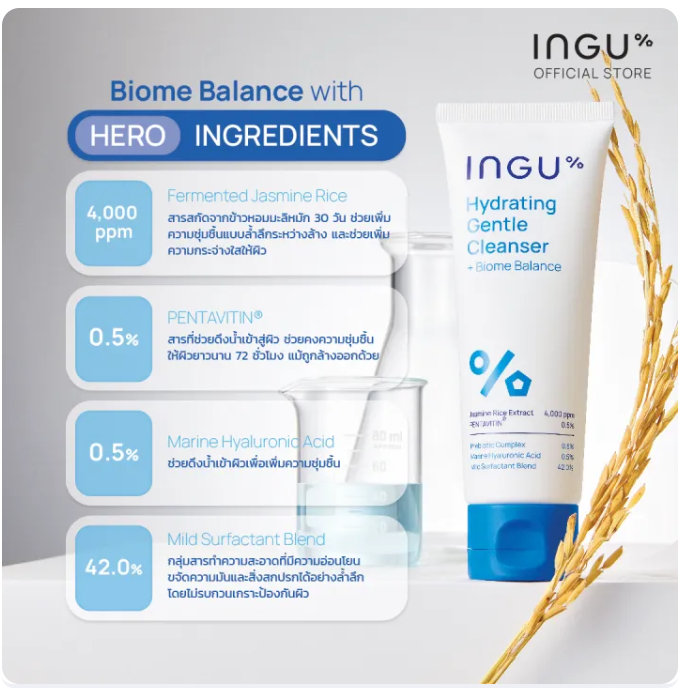 INGU Hydrating Gentle Cleanser 2