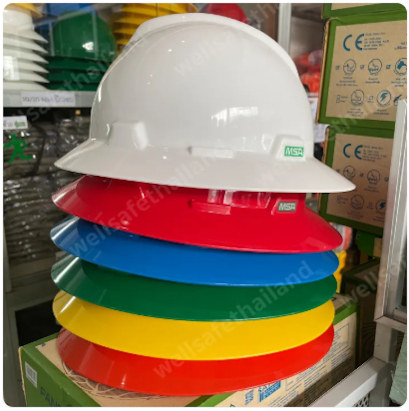 หมวกเซฟตี้ V-GARD Full Brim Class E 3
