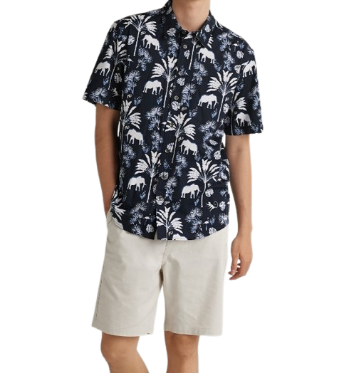 เสื้อเชิ้ตผู้ชายแขนสั้น MSSZ215 1