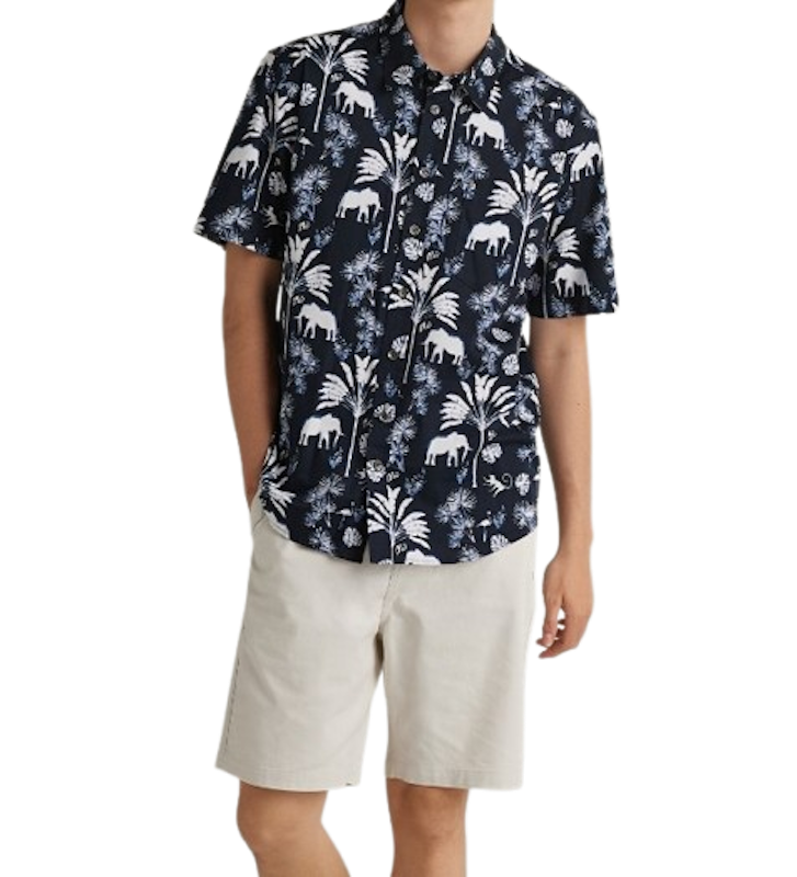 เสื้อเชิ้ตผู้ชายแขนสั้น MSSZ215 1