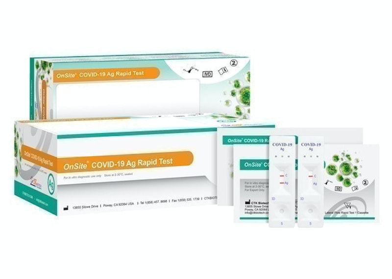 ชุดตรวจ ATK แบบแหย่จมูก COVID-19 Ag Rapid Test 1
