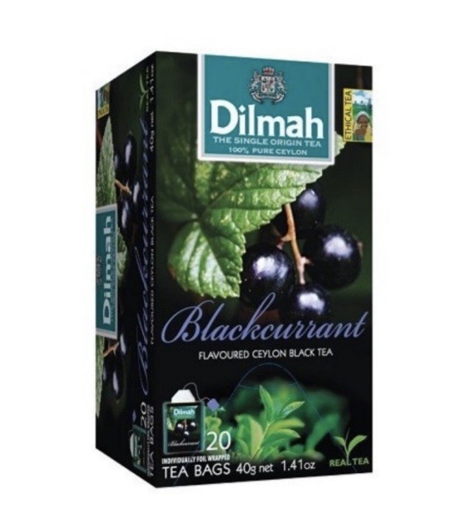 ชา Dilmah ชาดำกลิ่นแบล็คเคอร์แรนท์ 1