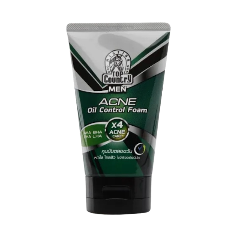 Top Country Men Foam โฟมล้างหน้า Acne Oil Control 1